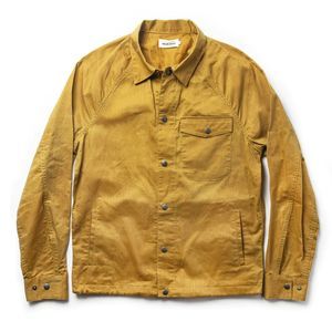 Taylor Stitch The Lombardi Jacket in Mustard Dry Wax XL 44 EUC